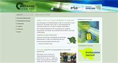 Desktop Screenshot of breitband-saarland.de